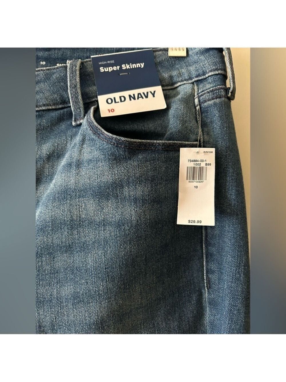 Old Navy High Rise Super Skinny Jeans NWT - Picture 2 of 3